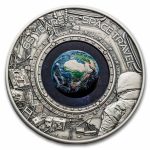 2026 Barbados 5 oz Silver Window to Earth Coin (w/ Box & COA)