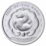 2026 Bhutan 1 oz Proof Silver Lunar Horse