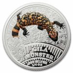 2026 Cameroon 1/4 oz Silver Mexican Cinco Grandes: Gila Monster