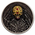 2026 Cameroon 1 oz Silver Creatures of Nocturne: The Black Widow
