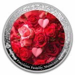 2026 Cameroon 1 oz Silver Precious Family Moments: Roses for You