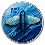 2026 Cameroon 1 oz Silver Proof Flying Fish (With Box and COA)