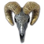 2026 Cameroon 2 oz Silver Carved Skull: The Sovereign 3D Coin