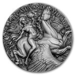 2026 Cameroon 2 oz Silver Celestial Beauty; Pegasus and The Muse