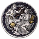 2026 Cameroon 2 oz Silver The Nine Muses: Clio & Urania