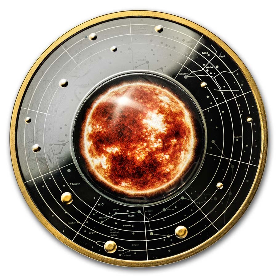 2026 Cameroon Silver Life Cycle of Stars: Sun-Like Star