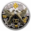 2026 Cameroon Silver Proof Wedding Doves Coin (With Box and COA)