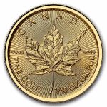 2026 Canada 1/10 oz Gold Maple Leaf BU