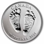 2026 Canada 1/2 oz Silver $10 Welcome Baby Reverse Proof