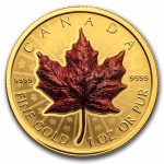 2026 Canada 1 oz Gold $200 Ultra High Relief Gold Maple Leaf