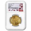 2026 Canada 1 oz Gold Maple Leaf Gem BU NGC First Day Issue