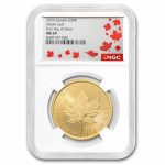 2026 Canada 1 oz Gold Maple Leaf MS-69 NGC First Day Issue