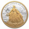 2026 Canada 1 oz Silver $1 Yellow Gold Peace Dollar Proof