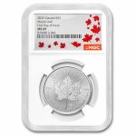 2026 Canada 1 oz Silver Maple Leaf MS-69 NGC (First Day)