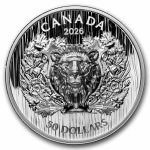 2026 Canada Silver $50 Heraldic Lion (Box/COA)