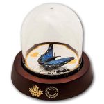 2026 Canada Silver Murano Silvery Blue Butterfly (Box/COA)