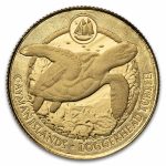 2026 Cayman Islands 1/10 oz Gold Loggerhead Turtle BU