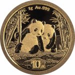2026 China 1 gram Gold Panda BU (Sealed)