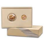 2026 China 2-Coin Gold/Silver Lunar Horse Proof Set w/ Box & COA