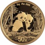 2026 China 3 gram Gold Panda BU (Sealed)