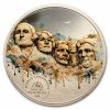 2026 Cook Islands 1/2 oz Silver World Landmarks: Mount Rushmore