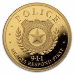 2026 Cook Islands 1 gram Gold First Responders: Police