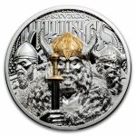 2026 Cook Islands 3 oz Silver Savage Vikings Proof (w/ Box & COA)