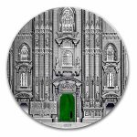 2026 Cook Islands 3 oz Silver Tiffany Art Portals: Milan & Prague