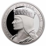2026 Croatia 1 oz Silver Queen Jelena the Glorious BU