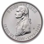 2026-D Declaration of Independence Washington Qtr BU