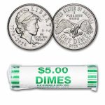 2026-D Emerging Liberty Dime 50-Coin Roll BU