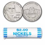 2026-D Jefferson Semiquincentennial Nickel 40-Coin Roll BU