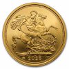 2026 GB 100th Anniv. QE Birthday SOTD Gold Sovereign