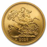 2026 GB 100th Anniv. QE Birthday SOTD Gold Sovereign