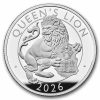 2026 GB 2 oz Silver Royal Tudor Beasts Queen's Lion Prf (Box/COA)