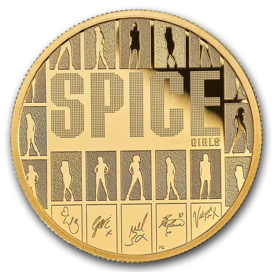2026 Great Britain 1 oz Gold £100 Proof The Spice Girls Coin