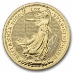 2026 Great Britain 1 oz Gold Britannia BU