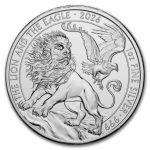 2026 Great Britain 1 oz Silver Lion and the Eagle BU