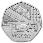 2026 Great Britain Grand Prix 50p BU Coin