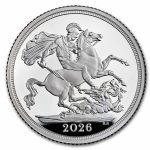 2026 Great Britain Silver Sovereign Proof (w/Box & COA)