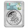 2026 Italy 1 oz Silver Flora & Fauna - The Lily MS-70 PCGS (FS)