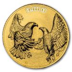 2026 Ivory Coast 1 gram Gold Trésor des Animaux: Eagle