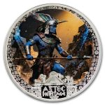 2026 Liberia 1/2 oz Silver Aztec Heritage: Huitzilopochtli