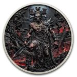 2026 Liberia 2 oz Silver Aztec Heritage: Xipe Totec (Box & COA)