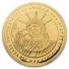 2026 Liberia $25 1/200 oz Gold Statue of Liberty Proof