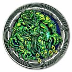 2026 New Zealand 2 oz Silver Colorized Dwelling Taniwha: Forest