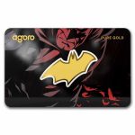 2026 Niue 1/10 gram Gold $1 Shaped Batman Logo
