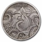 2026 Niue 1 oz Silver Antique Mythical Creatures; The Kraken