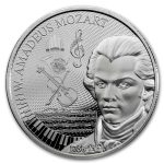 2026 Niue 1 oz Silver Behind the Masterpieces: Mozart (Box & COA)