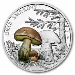 2026 Niue 1 oz Silver Proof Colorized Mushrooms: Porcini